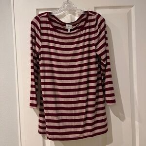 Hatch X J. Crew 3/4 length sleeve t-shirt, size 3
